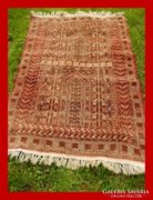 Antik kézi csomózású iráni nomád szőnyeg!!