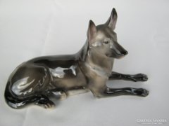 Drasche porcelán németjuhász kutya