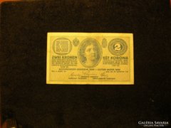 Két korona 1914 (hajtott bankjegy)