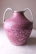 "Kispest" jelzésű kerámia váza