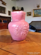 Antik Különleges Rózsaszín Zsolnay Kancsó