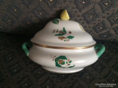 Rare Art Nouveau Herend bonbonier / sugar bowl