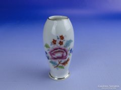 0E010 Régi herendi virágmintás porcelán váza