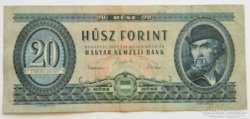 20 forint 1957