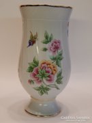 Nagyméretű Hollóházi váza Hortenzia mintával