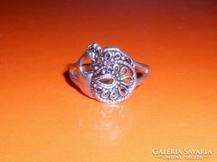 Régi Páva mint.Tibeti ezüst gyűrű