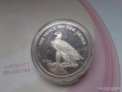 Gyönyörű ezüst ritka indián emlék 31,1 0,999 AG