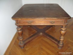 Ónémet asztal, antik asztal, régi asztal, ónémet ebédlő asztal, étkező asztal