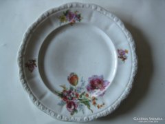 Zsolnay tányér - "Éva" jelzéssel