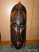 Afrikai maszk, nagy méretű 65x24cm