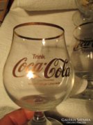 8 db Coca Cola feliratú pohár 3 dl. 
