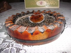 Zsolnay  pirogranit hamuzó   / Fürtös György  / sérült