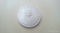 Táncsics Ezüst 20 Forint 1948