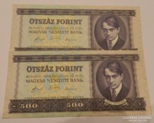 Sszk 500 forint 1990
