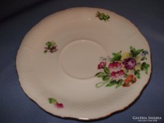 Floral Herend porcelain tea tray