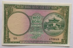Dél-Vietnam 1 Dong 1956 UNC