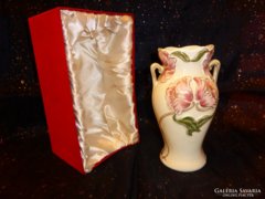 Zsolnay pipacsos váza díszdobozban