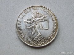 Ap 227 - 1968 Mexikó ezüst 25 peso 