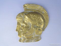 0E462 Rómiai katonai portré rézplakett