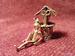 800-as ezüst Pinokkió különleges darab