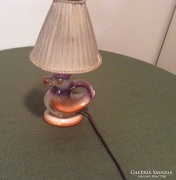 Retró asztali  lámpa , ernyővel jelzett