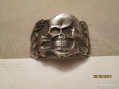 II. vh német partizánvadász SS, ezüst gyűrű