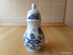 Blue Danube meisseni jellegű porcelán só vagy bors szóró