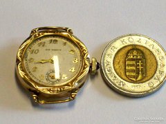 Antik magyar fémjeles 14K női aranyóra