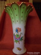 Hatalmas Herendi porcelán pillangós váza
