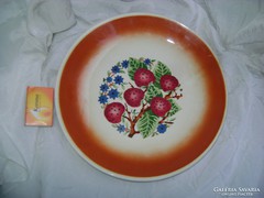 KKKP antik, epres vagy málnás gránit tányér