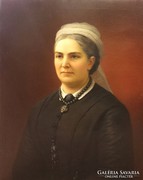 Barabás Miklós: Női portré, 1877