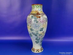 0D844 Antik japán porcelán váza 1890-1920 közötti