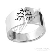 Ezüst életfa, világfa gyűrű