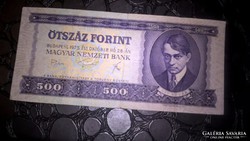 1975-ös 500 Ft-os bankjegy