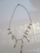 Art-deco női  ezüst nyaklánc 