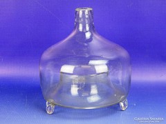 0G372 Régi cukros vizes légyfogó üveg