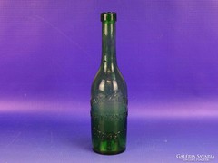 0G377 Antik gyógyszertári zöld patika üveg BRÁZAY