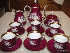 Bécsi biedermeier , teáskészlet