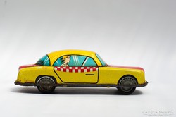 Lemez játék taxi autó