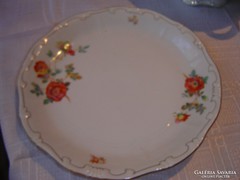 Zsolnay csodaszép tányér vadrózsás 30 cm