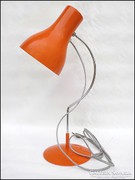 Retro narancs karcsú asztali lámpa