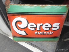  ANTIK Reklámtábla, zománc tábla -Ceres ételzsír
