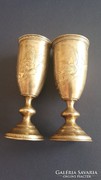 2 darab Orosz ezüst vodkás pohár