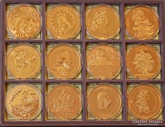 Magyar aranyóriások - 12 darabos gyűjtemény
