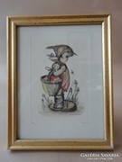 Hummel Little Girl with a Basket, 130/500, Copyright ars'93