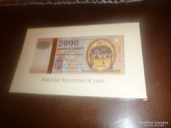 Millenniumi 2000,-Ft díszcsomagolásban!UNC