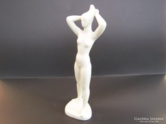 Ritka Drasche porcelán,női akt!  23cm