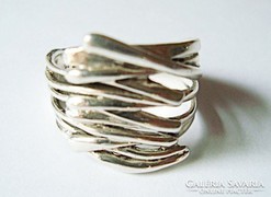 Designer izraeli ezüst gyűrű 