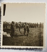 Wehrmacht tiszt temetése. ( 5db ritka fotó )