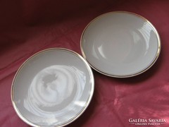 2 db Alföldi porcelán kistányér